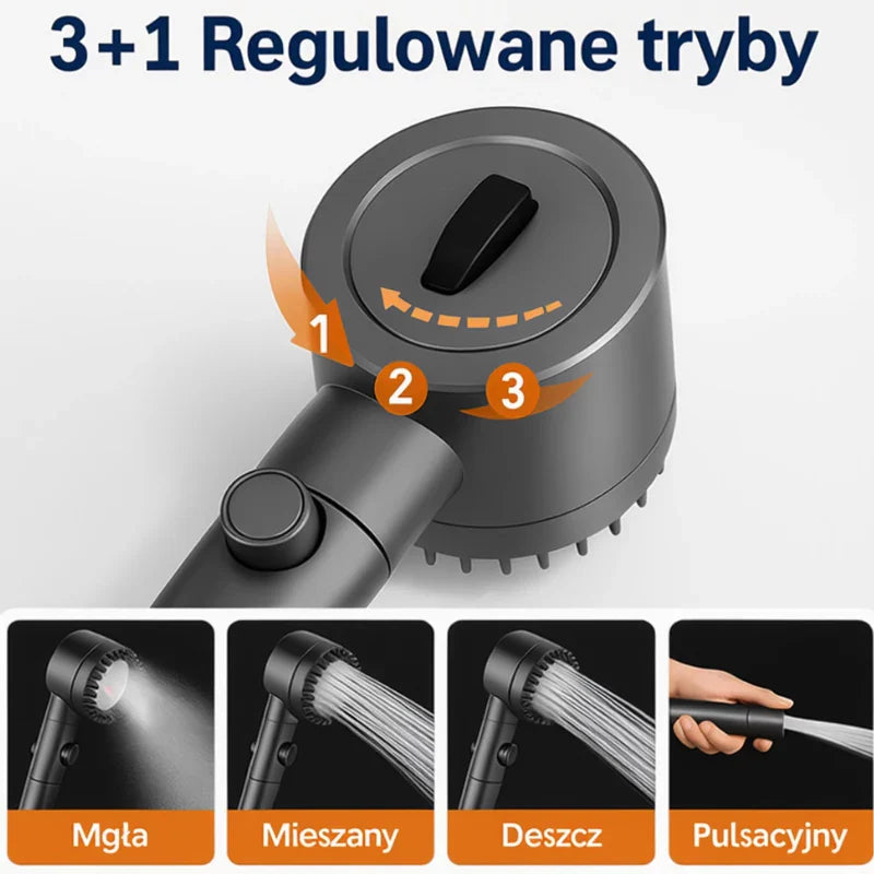 HYDROLUXE™ – Usuwa chlor i kamień z Twojego prysznica