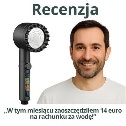 HYDROLUXE™ – Usuwa chlor i kamień z Twojego prysznica