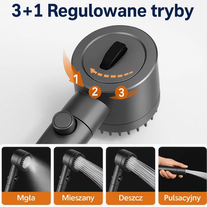 HYDROLUXE™ – Usuwa chlor i kamień z Twojego prysznica